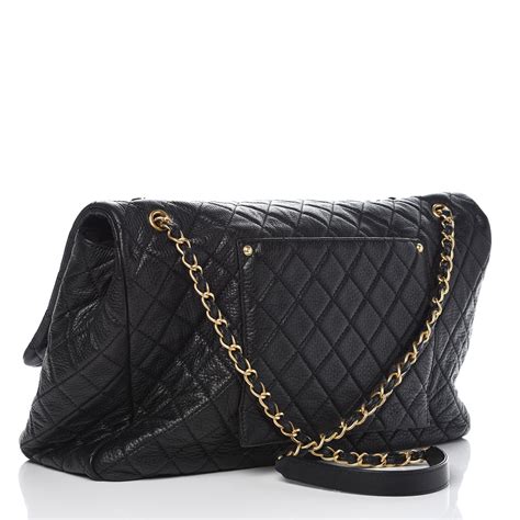 chanel xxl travel classic flap|Chanel flap bag price.